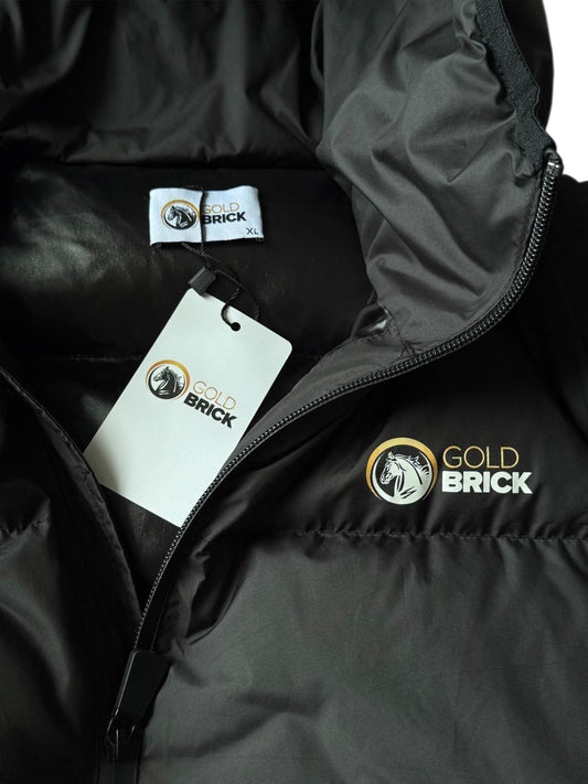 Gold brick winter jacket